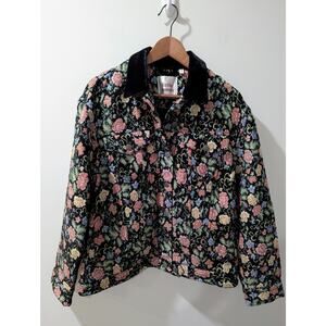 Little Moon Aritzia Floral Tapestry Jacket